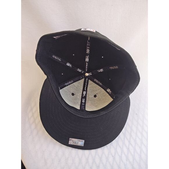 Miami Marlins MLB New Era 59Fifty Fitted Baseball Hat Size 8 On Field For player - Picture 4 of 12